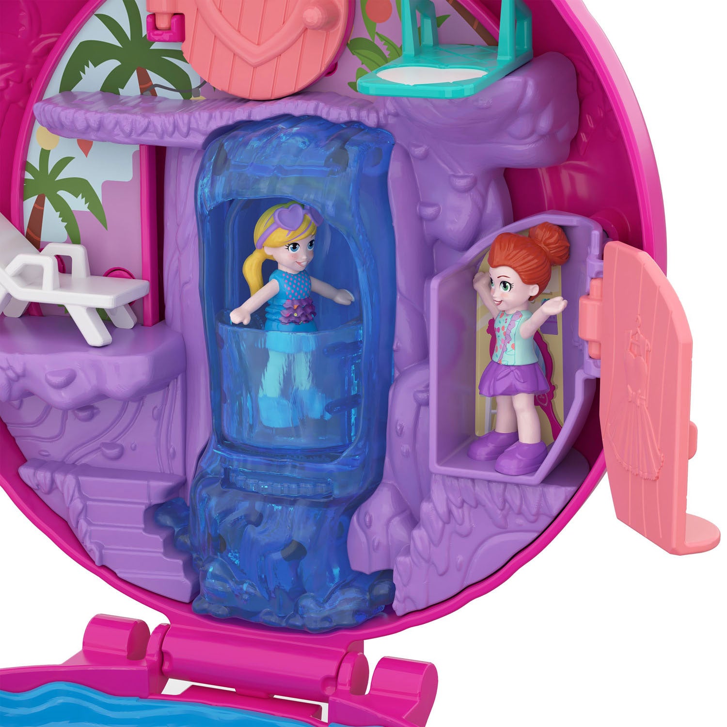 Mattel Polly Pocket Pocket World Opblaasbare Flamingo
