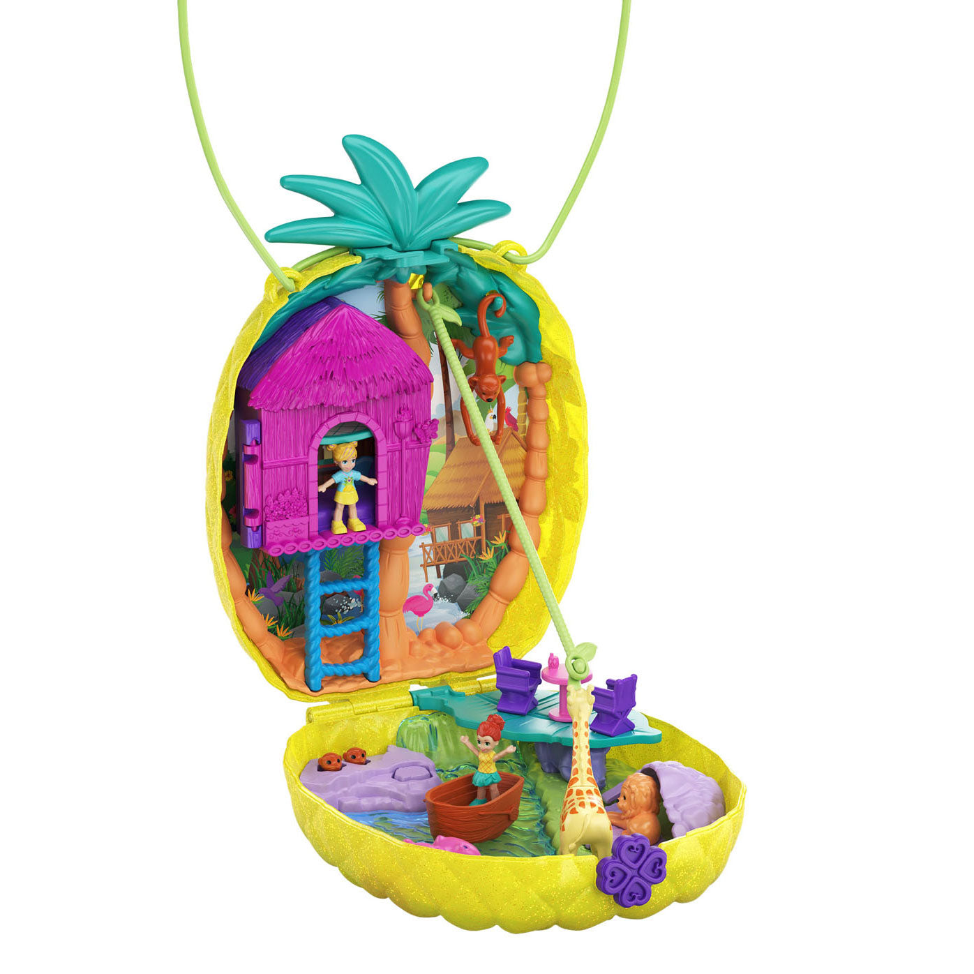 Mattel Polly Pocket Polly & Lila Ananas tasje