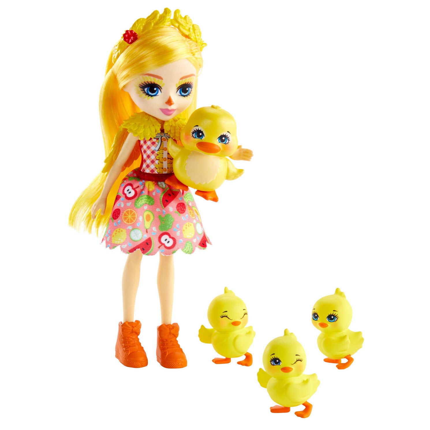 Mattel Enchantimals Family Dinah eend Slosh