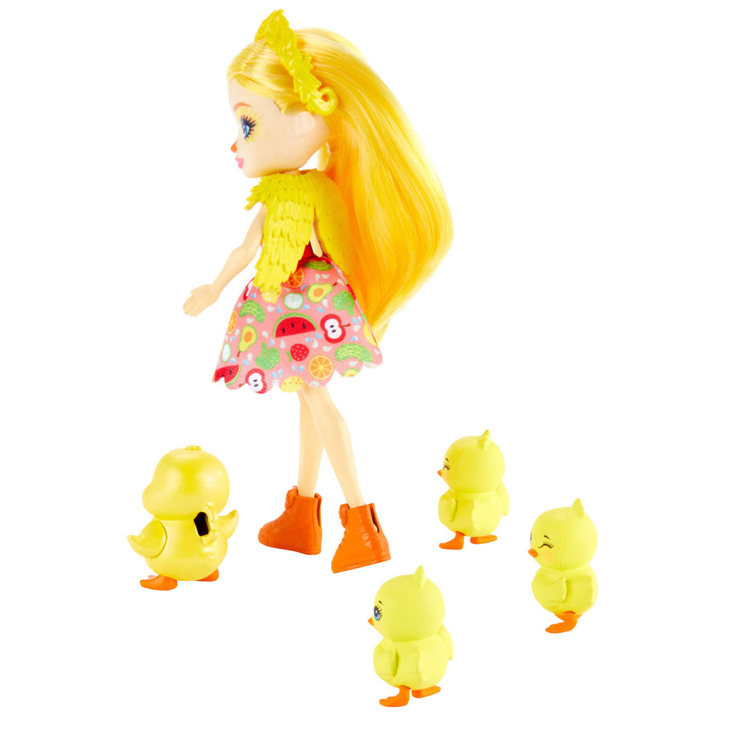 Mattel Enchantimals Family Dinah eend Slosh