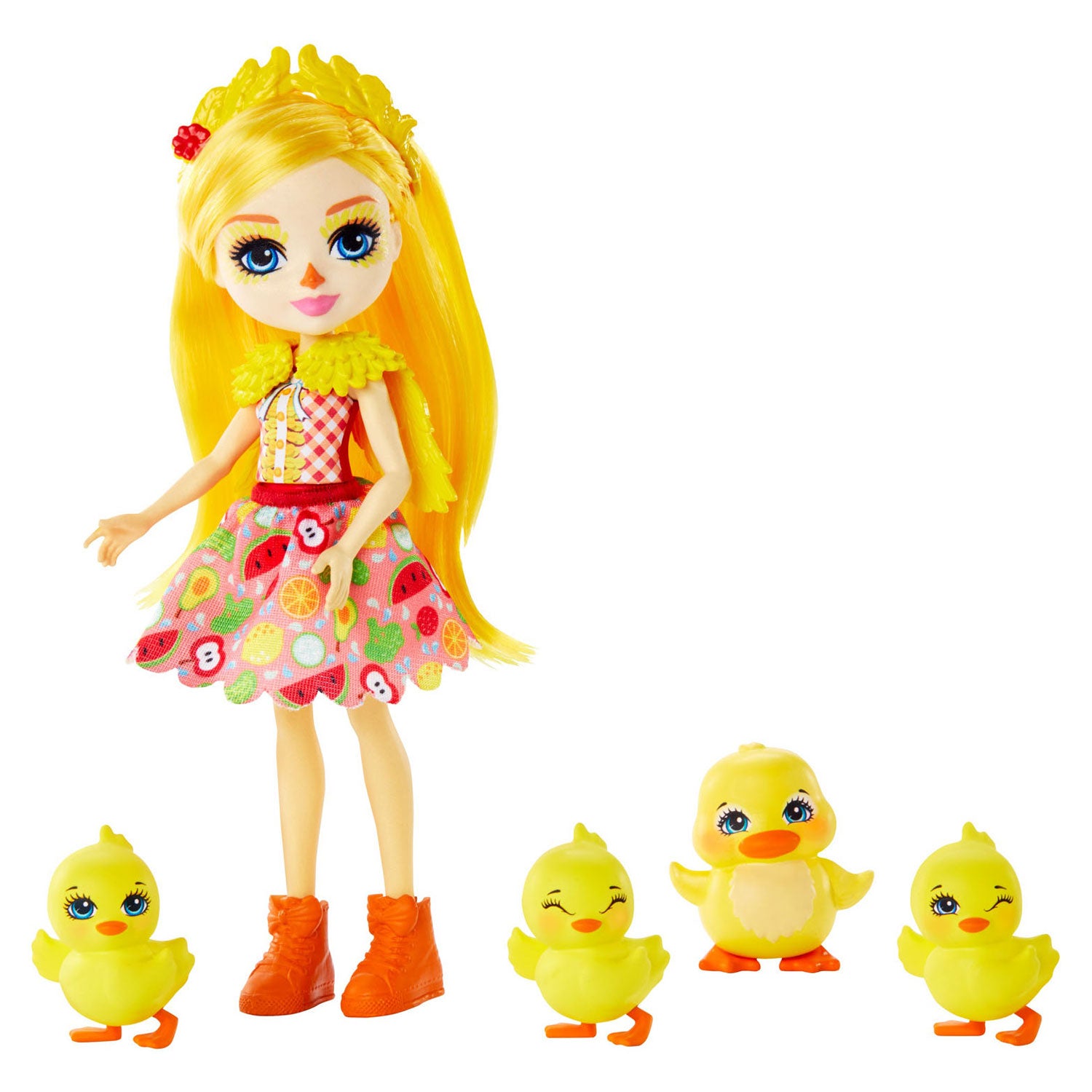 Mattel Enchantimals Family Dinah eend Slosh