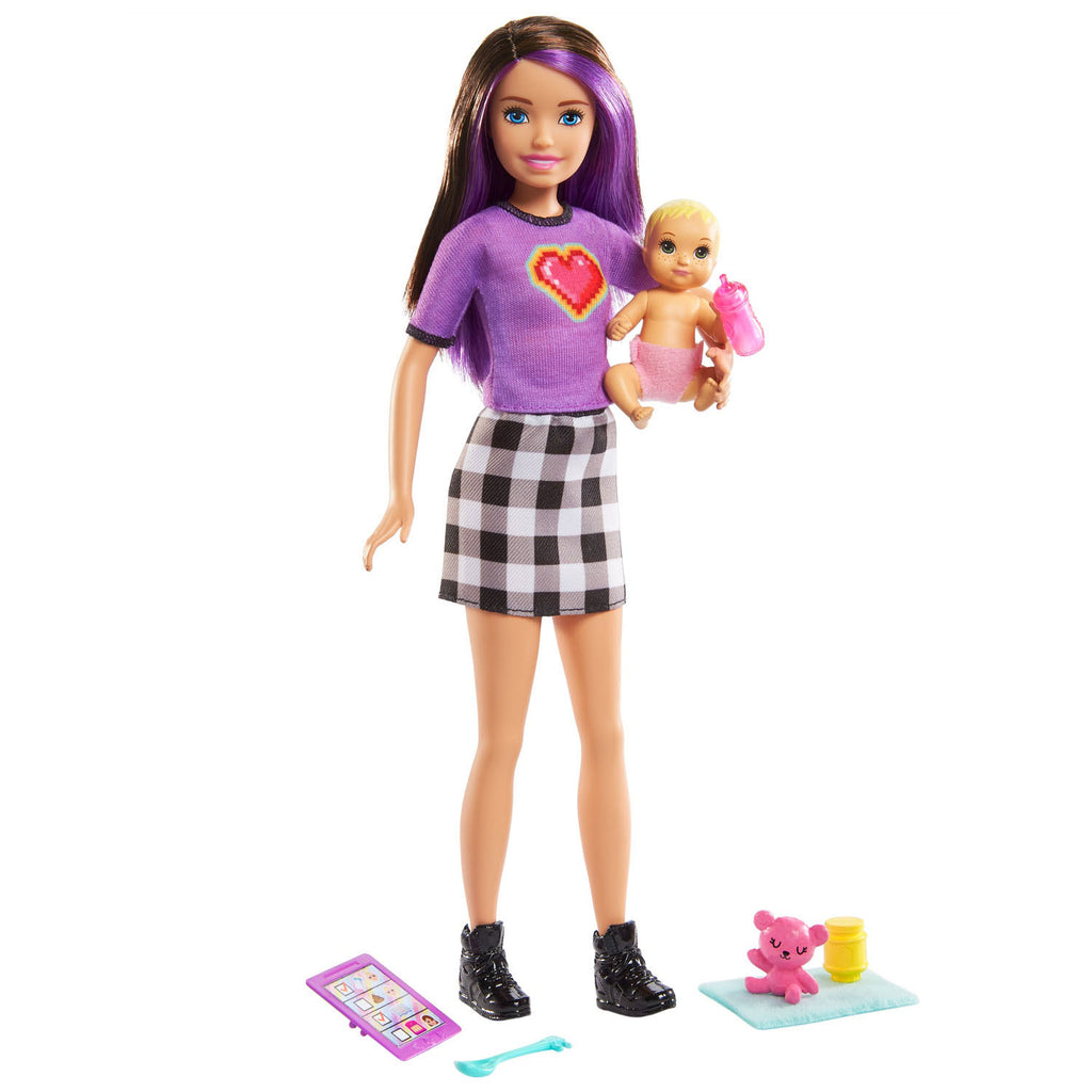 Mattel Skipper Babysitter Inc Skipper & Baby