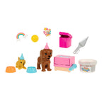 Barbie puppie party inclusief 2 hondjes en accessoires