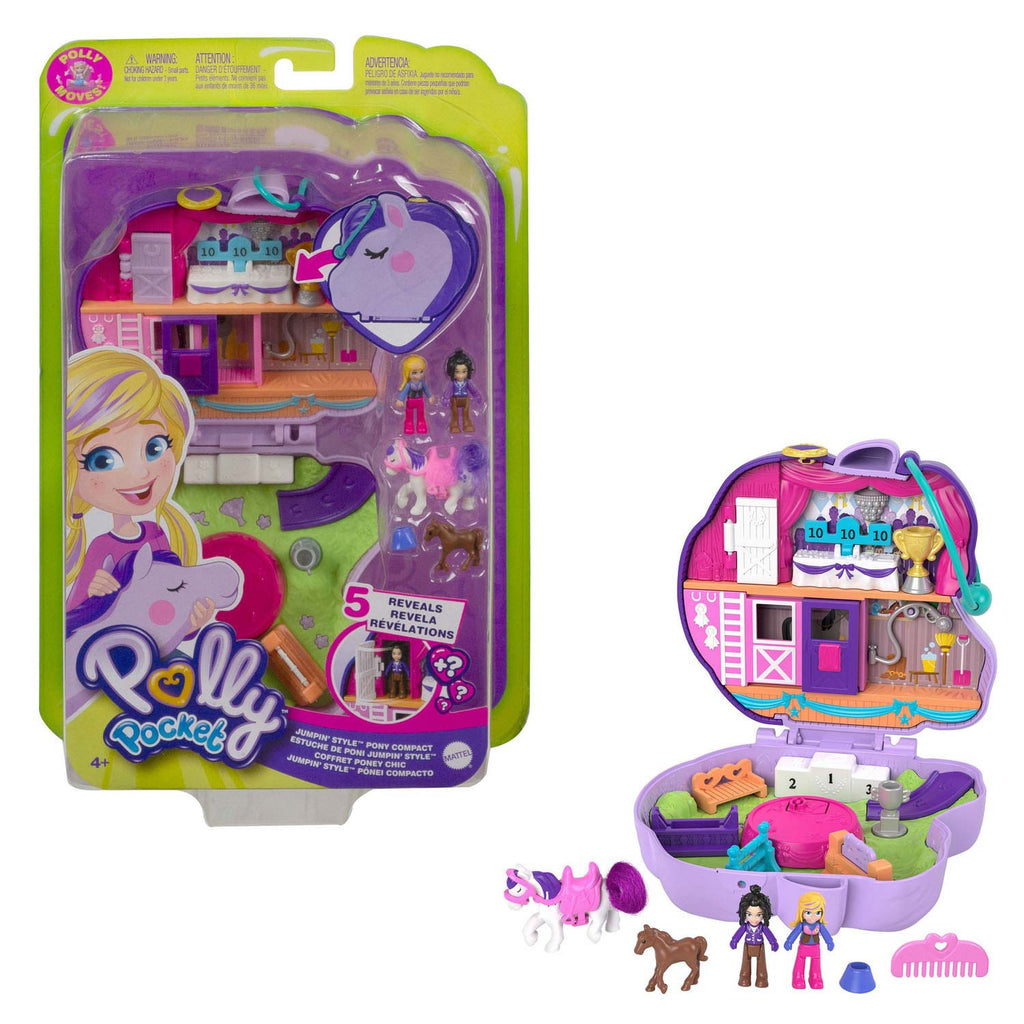 Mattel Polly Pocket Pocket World Paardenshow