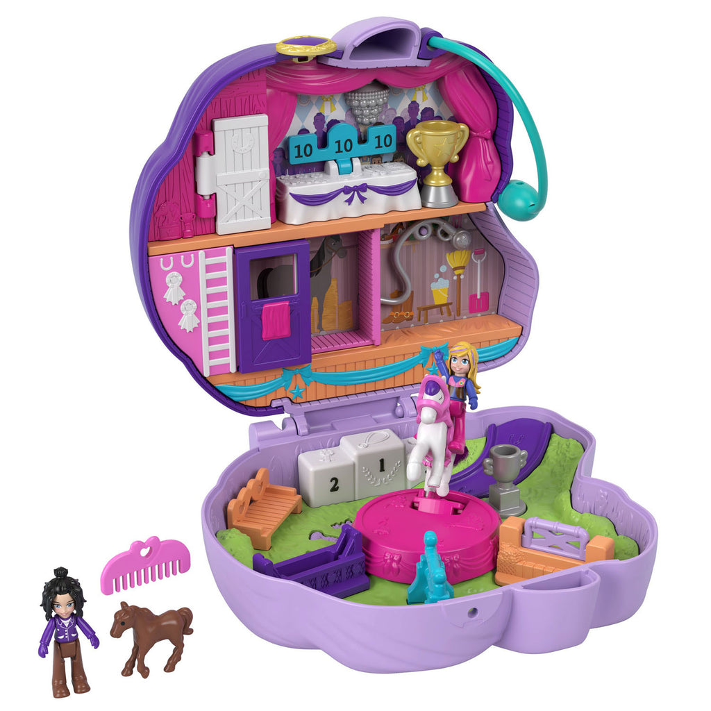 Mattel Polly Pocket Pocket World Paardenshow