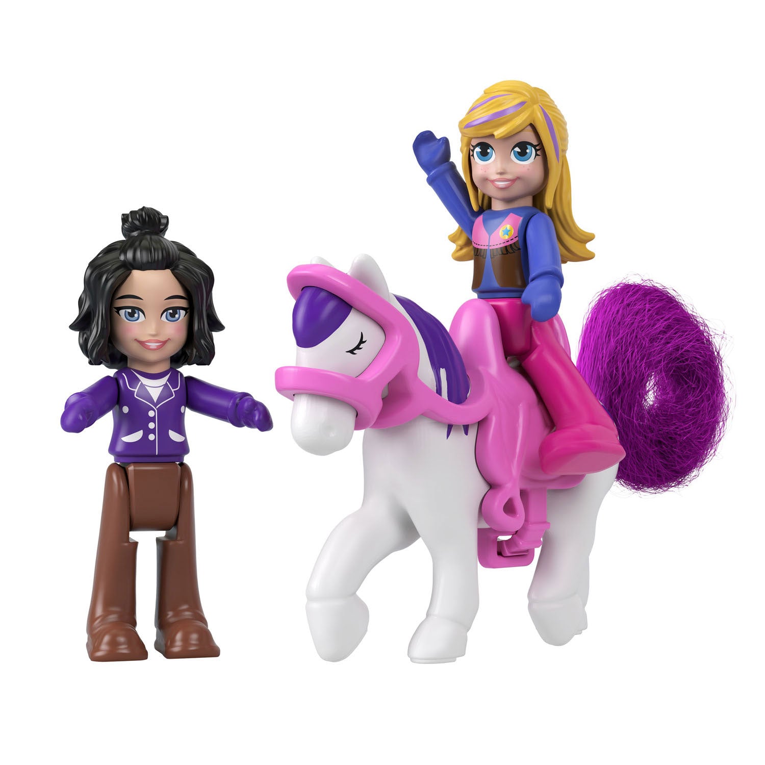 Mattel Polly Pocket Pocket World Paardenshow