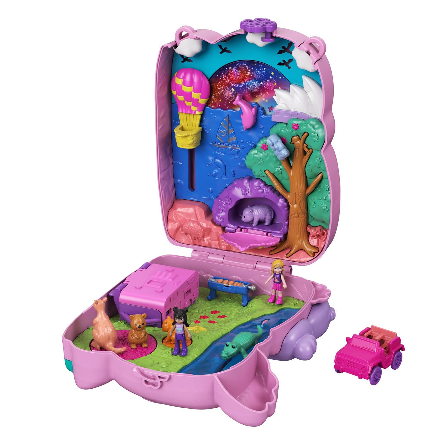 Mattel Polly Pocket Large Wearable Compact Koala tasje