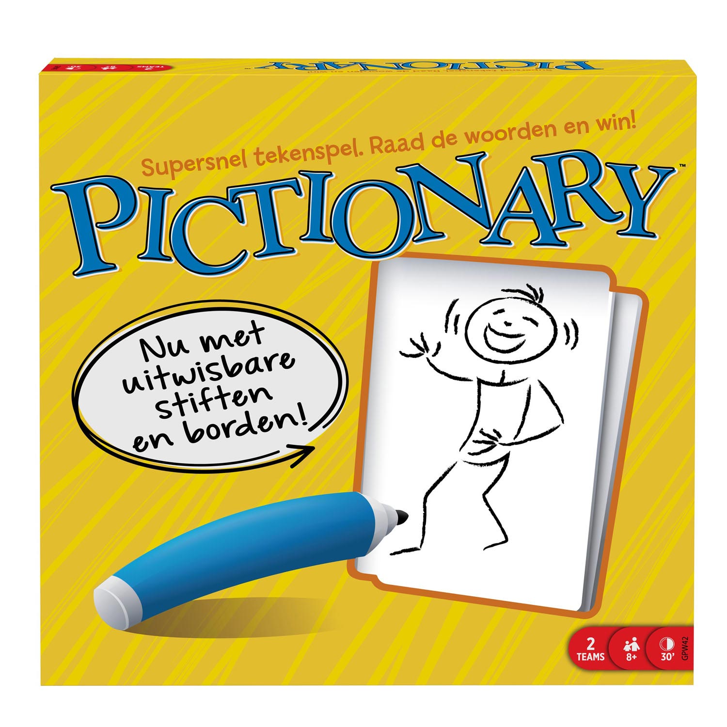 Mattel pictionary bordspel