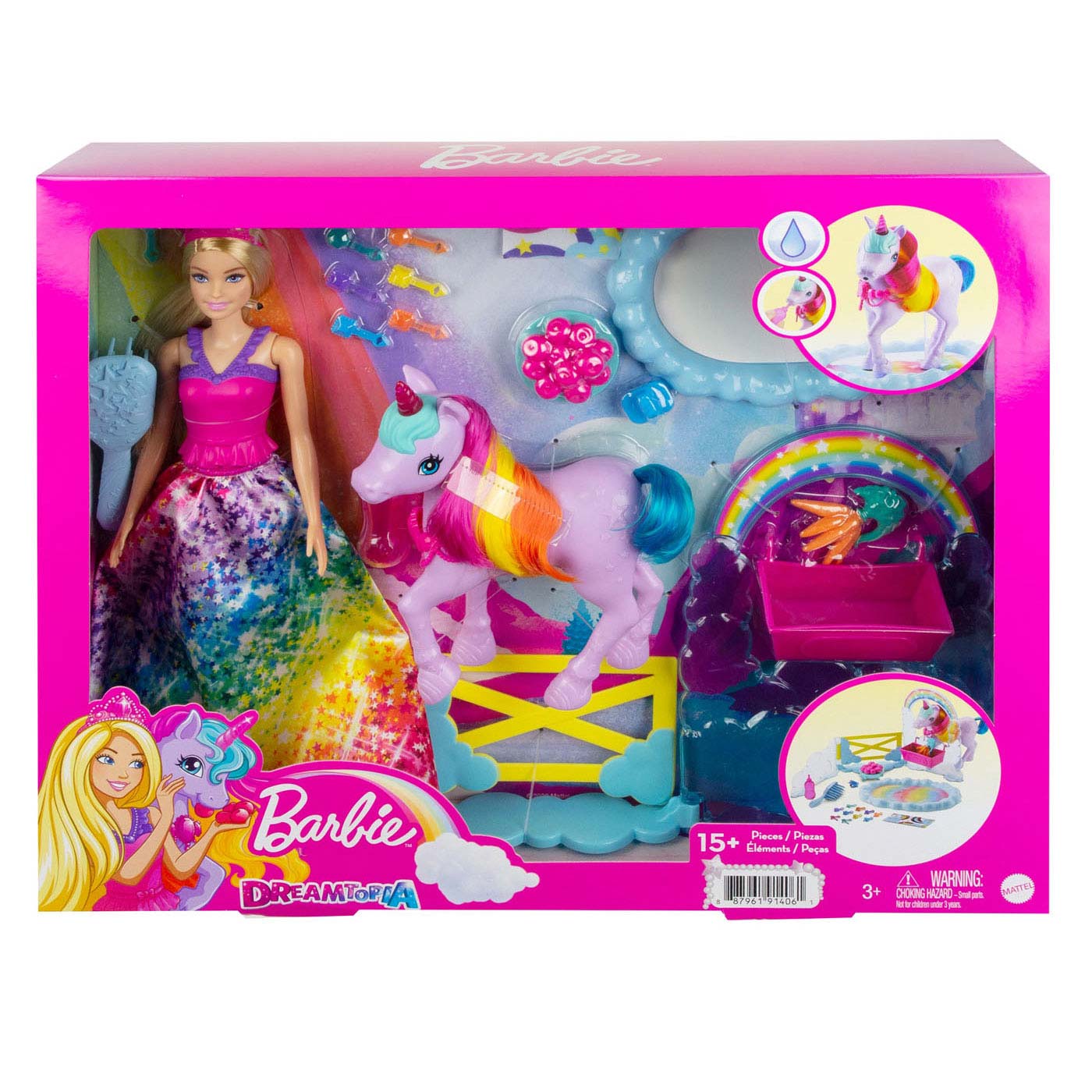 Mattel Dreamtopia Pop en Eenhoorn