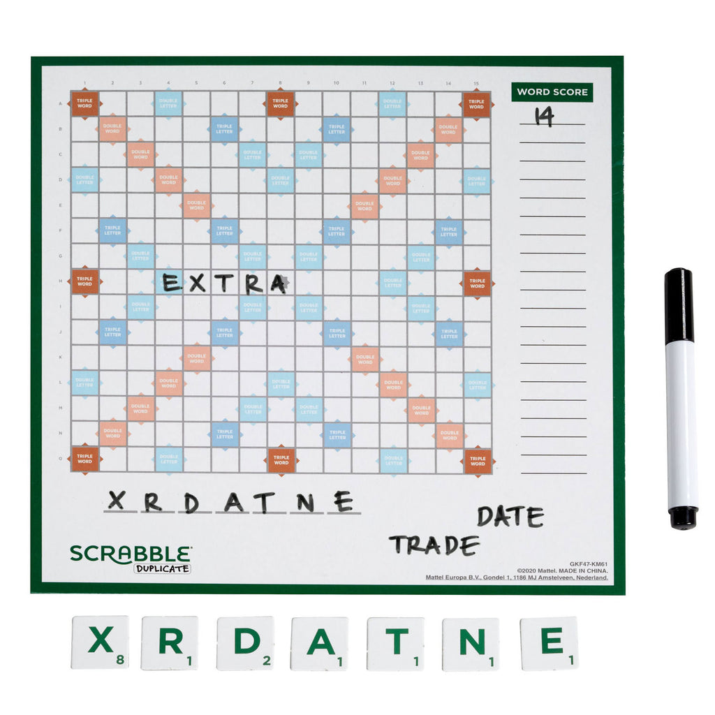 Mattel Scrabble Duplicate NL