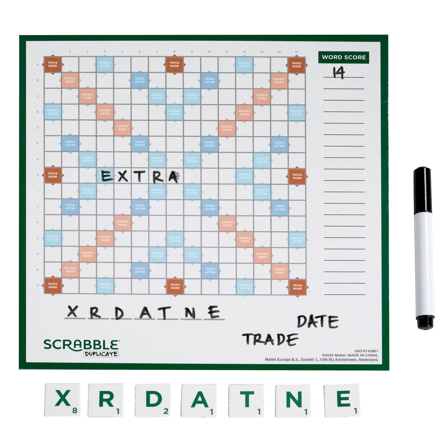 Mattel Scrabble Duplicate NL
