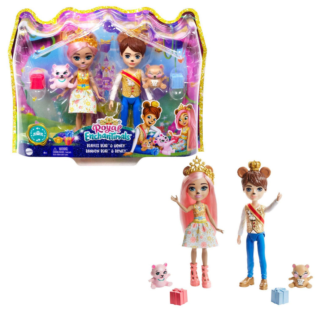 Mattel Enchantimals Storytelling Braylee en Bannon Beer