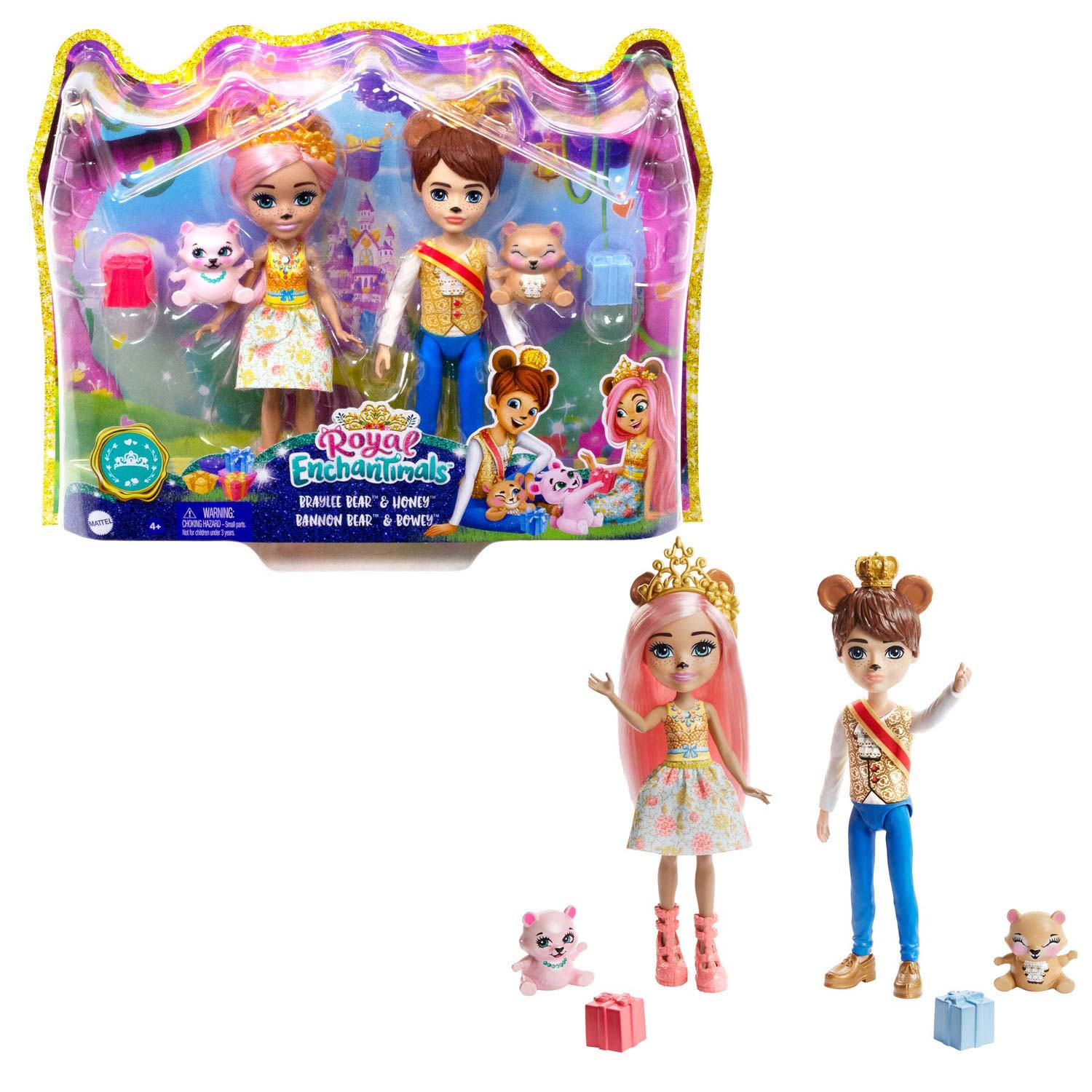 Mattel Enchantimals Storytelling Braylee en Bannon Beer