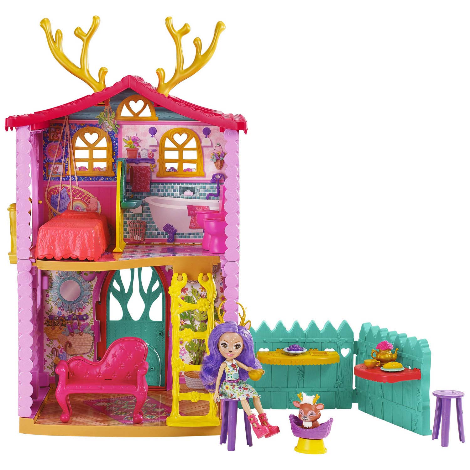 Mattel Enchantimals Hertenhuis Speelset