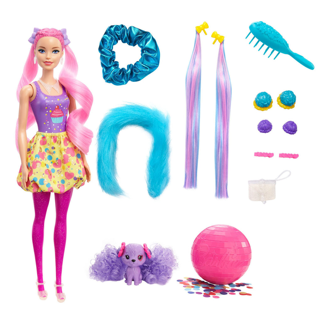 Mattel Color Reveal Ultimate Reveal Hair Feature 1