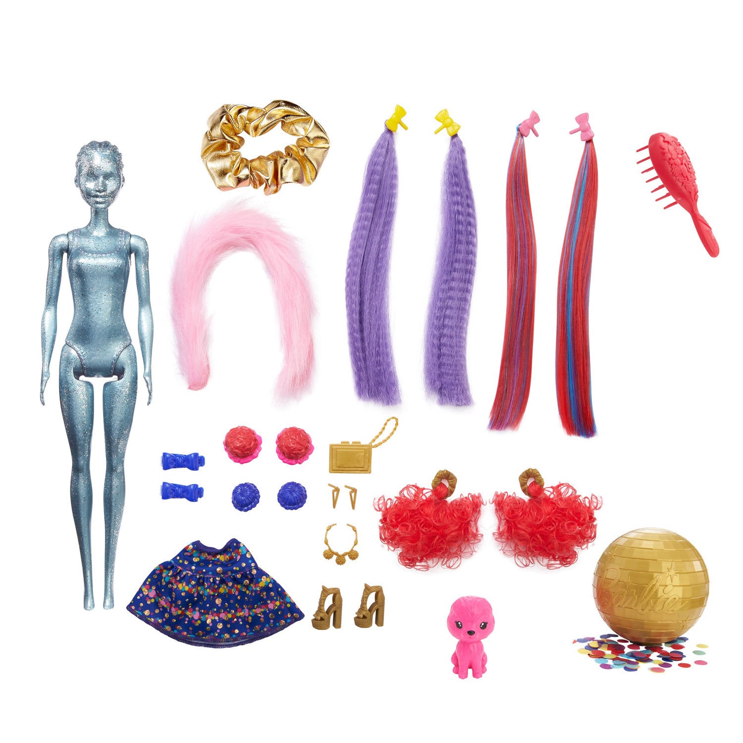 Mattel Color Reveal Ultimate Reveal Hair Feature 2