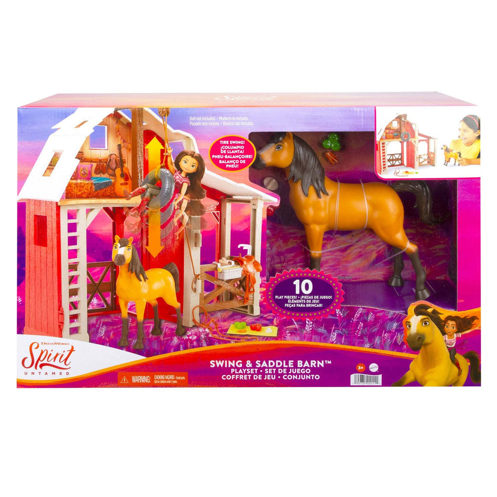 Mattel Spirit Ongetemd Schuur Speelset