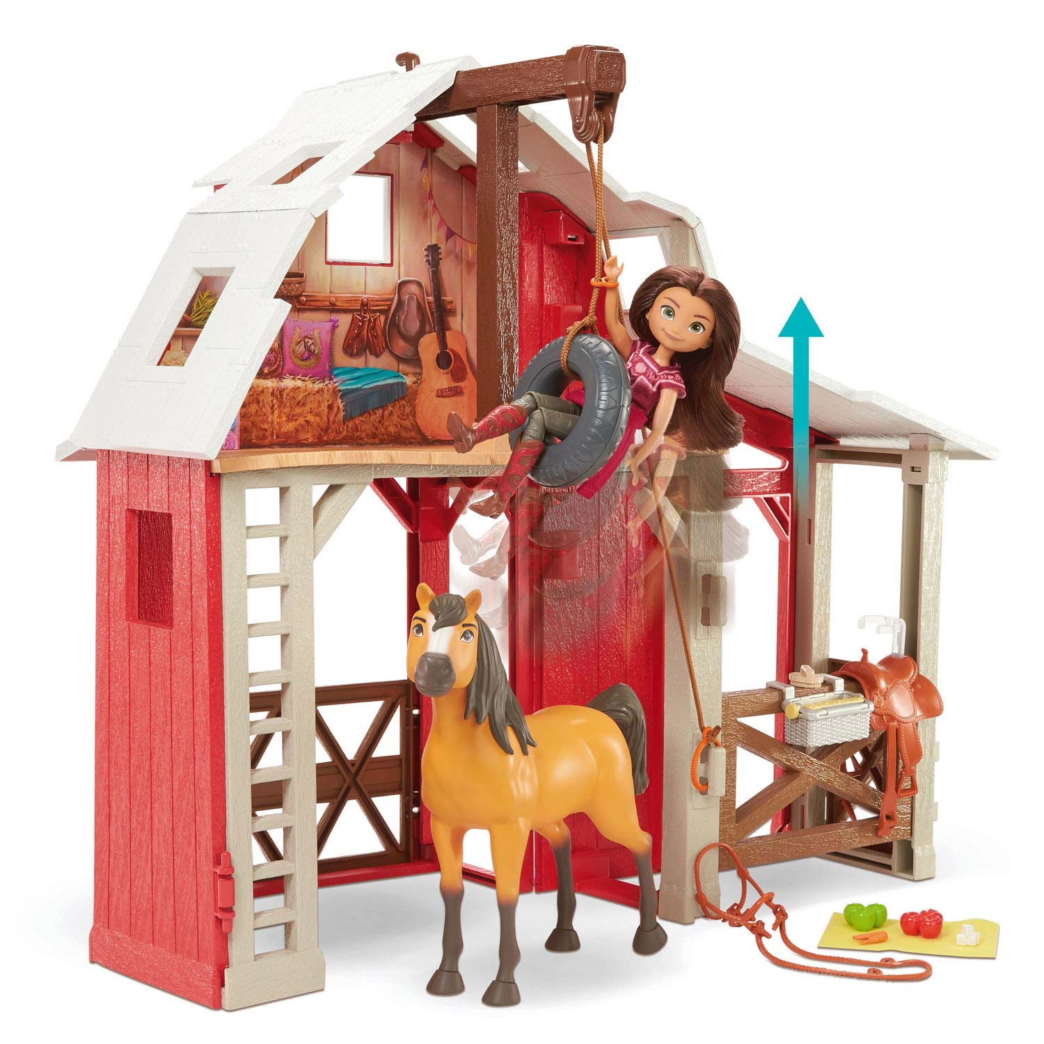 Mattel Spirit Ongetemd Schuur Speelset