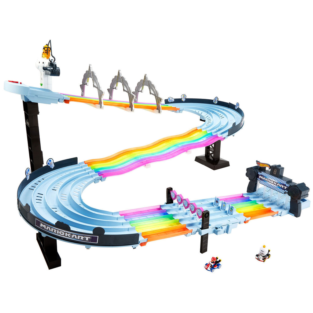 Hot Wheels Mario Kart Regenboog Raceset Speelset