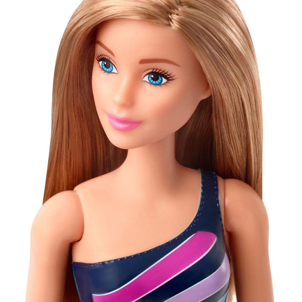 Mattel Barbiepop Beach Pop Blond Haar met Badpak