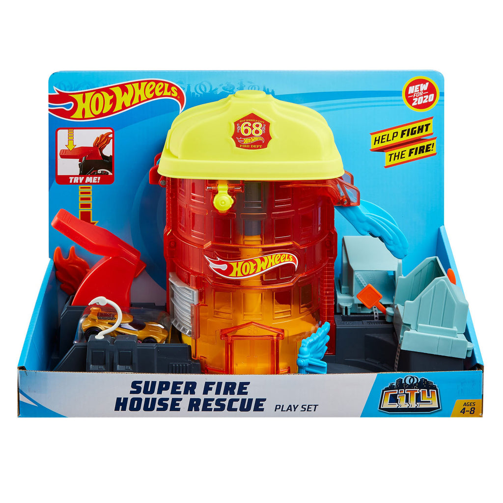 Fisher Price Super Brandweerkazerne Rescue Speelset