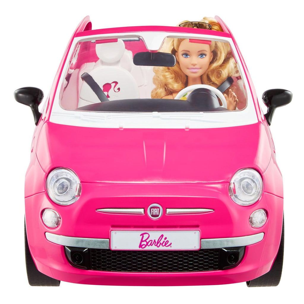 Mattel Fiat 500 Pop en Voertuig