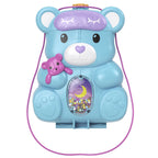 Mattel Polly Pocket Compact Slaapfeestje Teddybeer Speelset