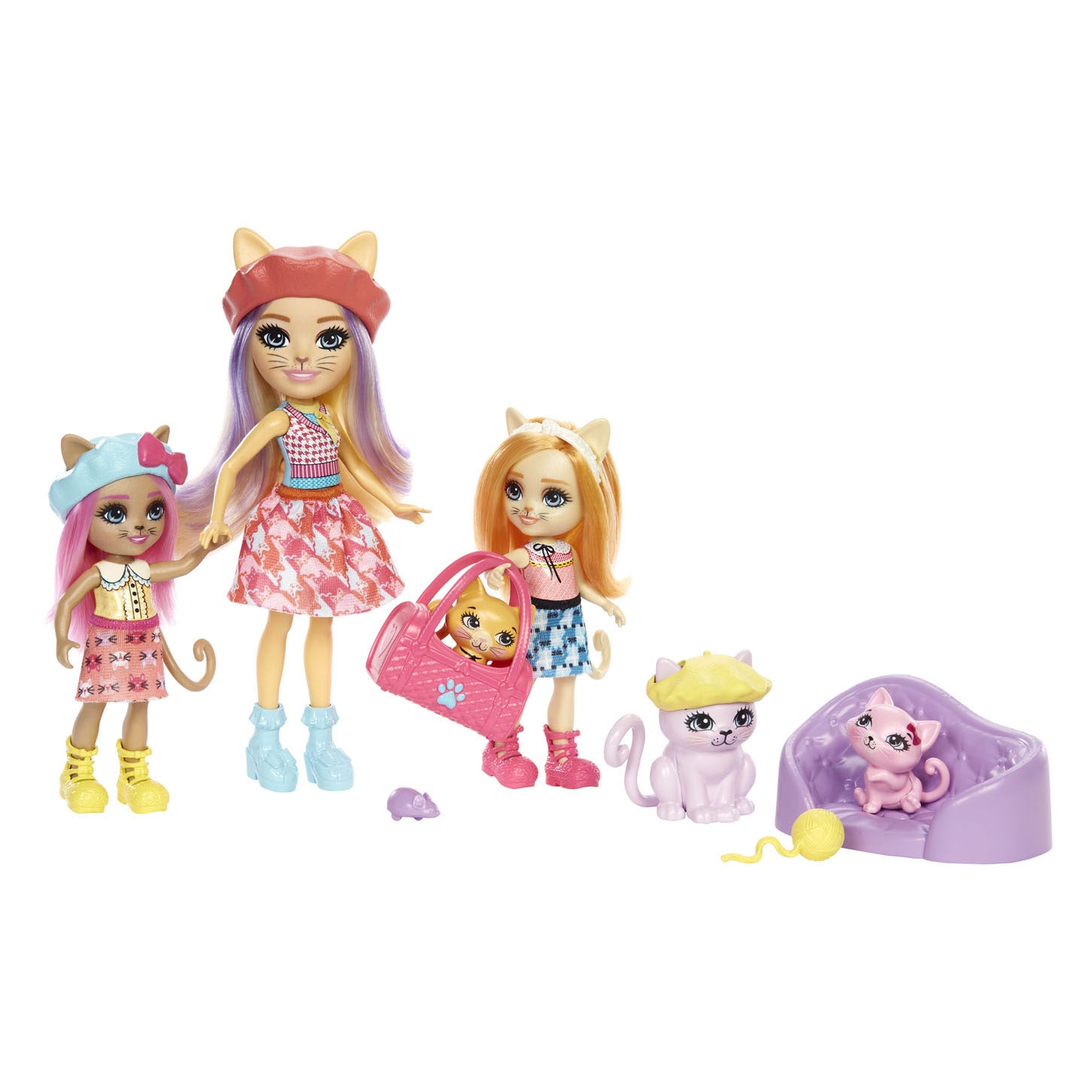 Mattel Enchantimals Family Siamese Cats