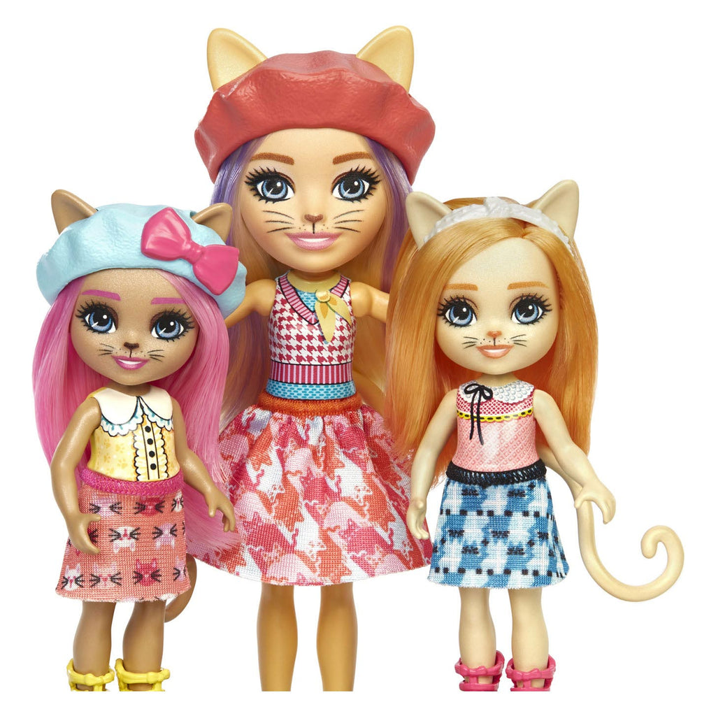 Mattel Enchantimals Family Siamese Cats