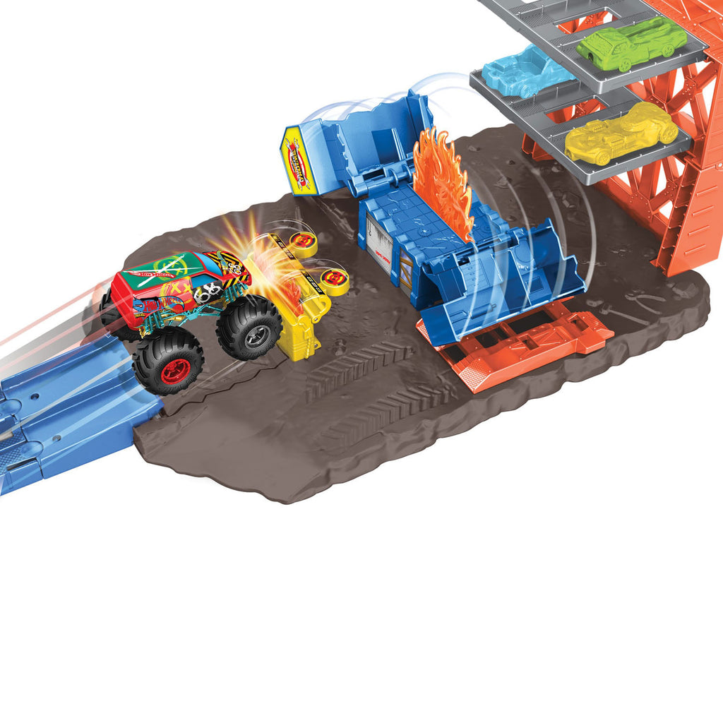 Hot Wheels Monster Trucks Blast Station