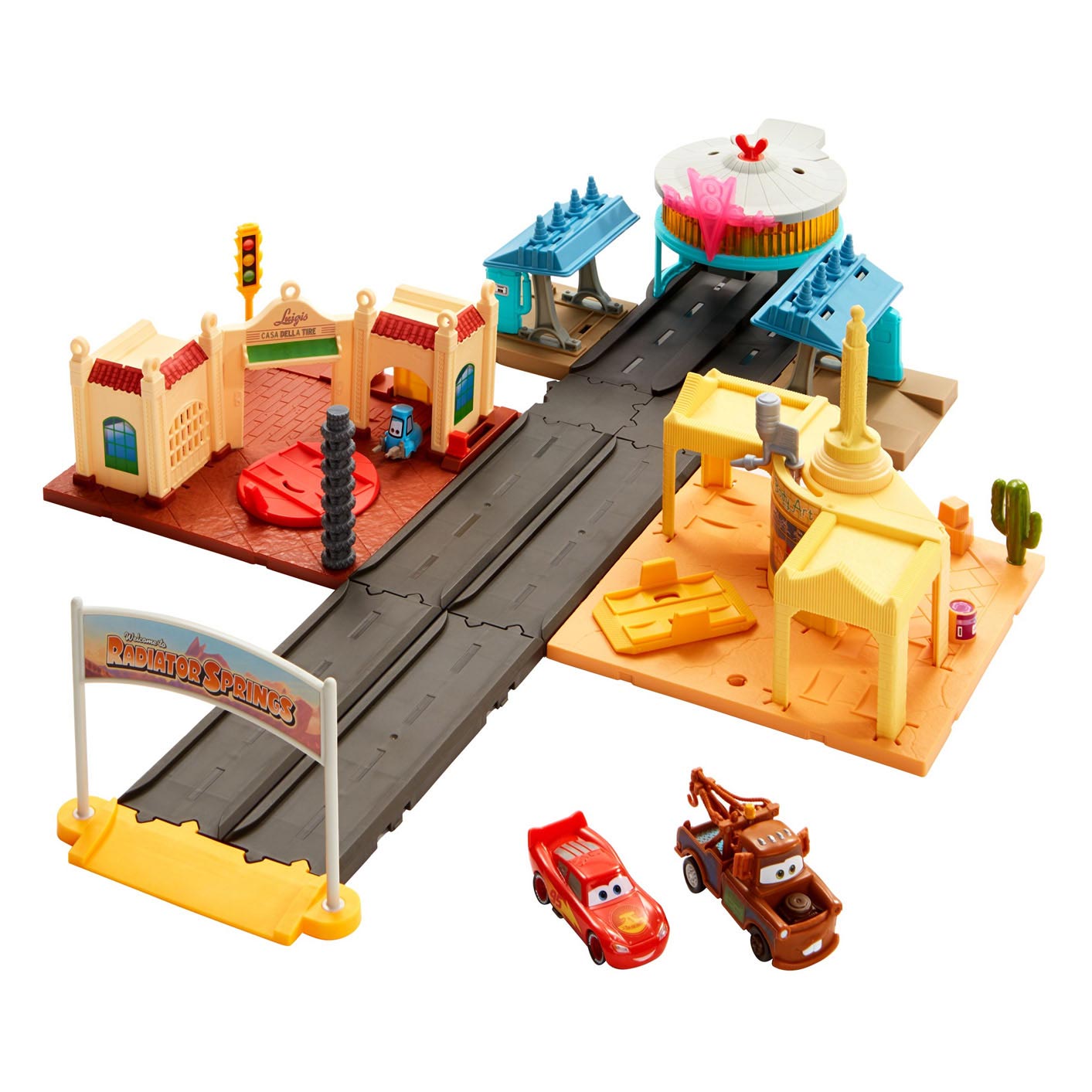 Mattel Pixar Radiator Springs Speelset