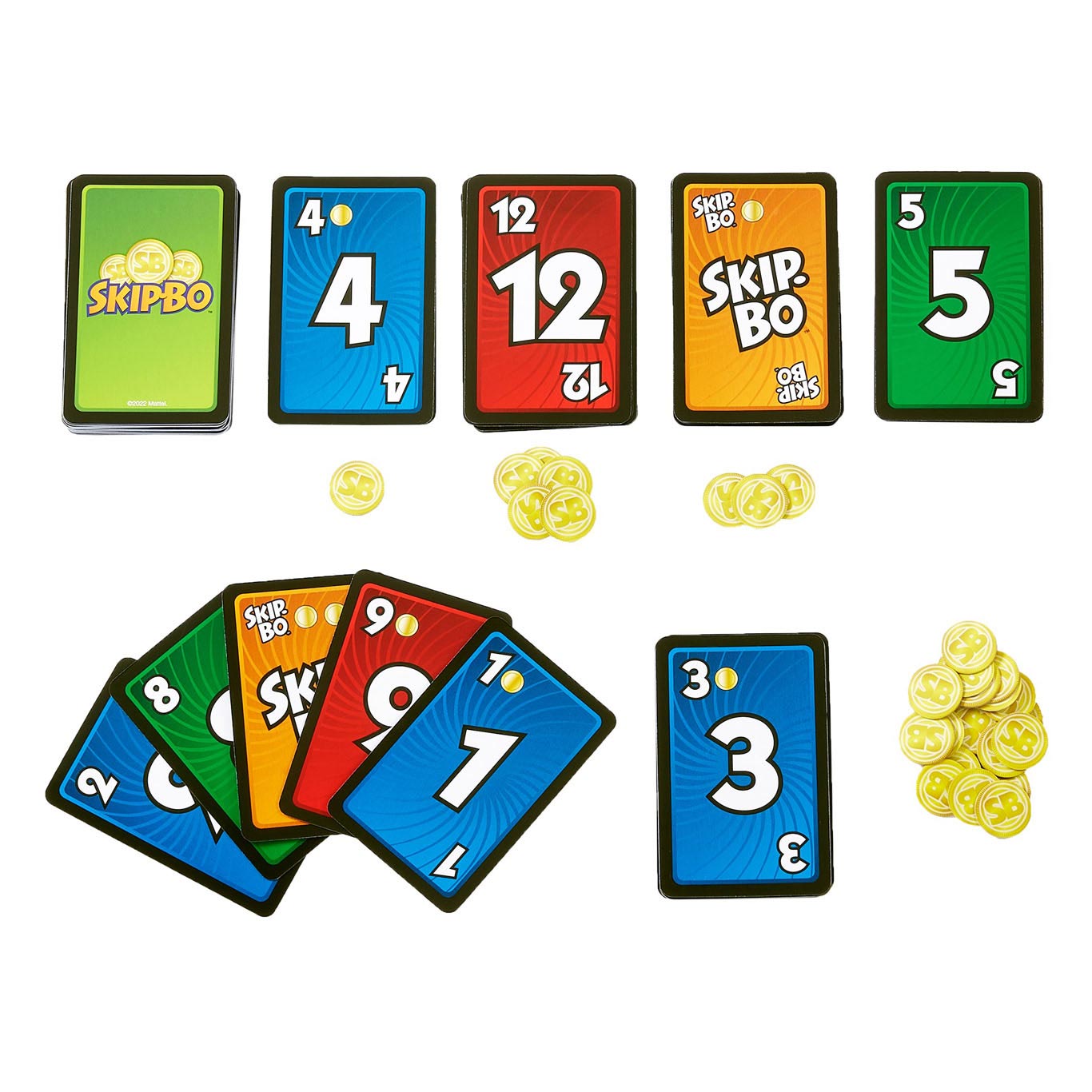 Mattel skip-bo masters