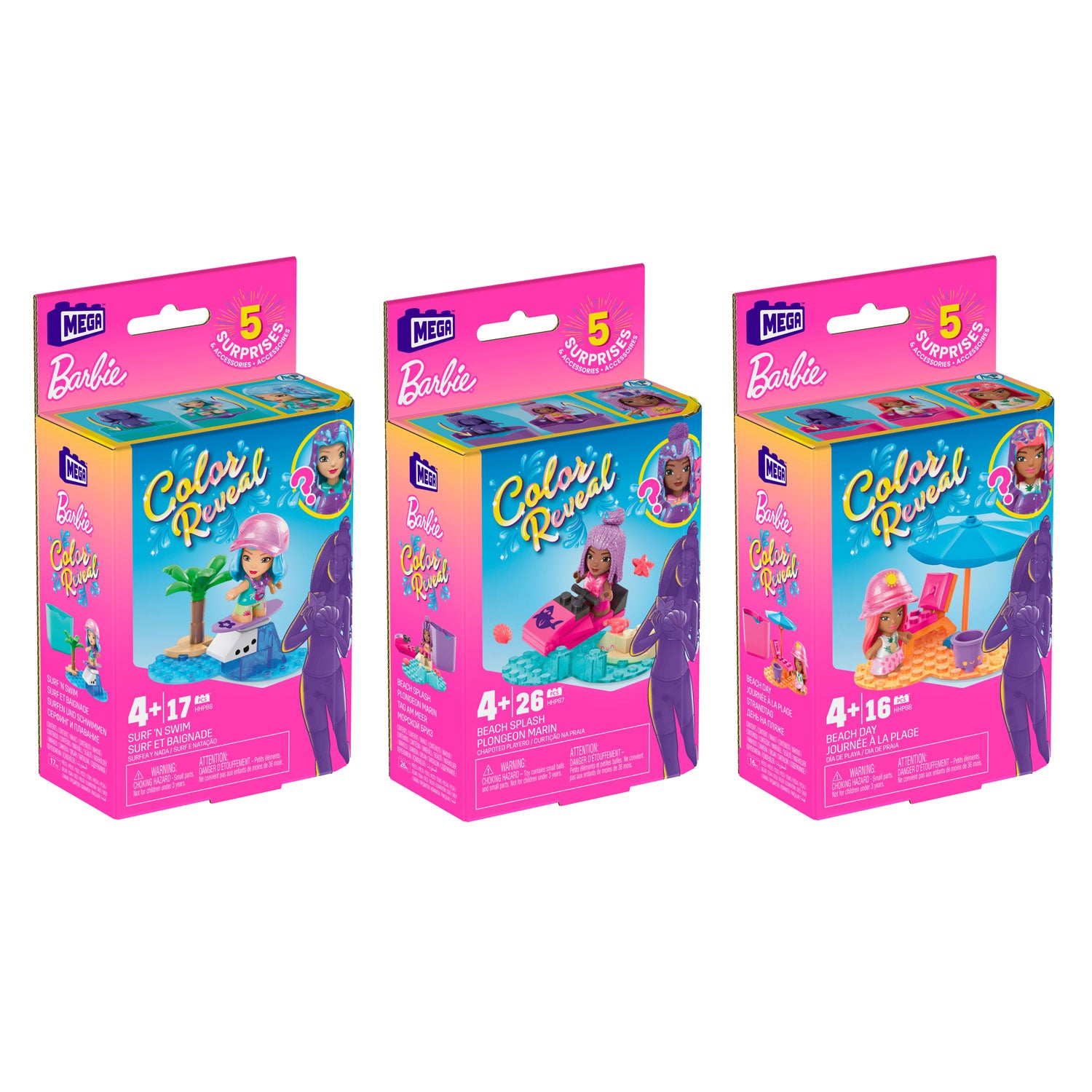 Mattel Mega Construx Color Reveal Bouwset