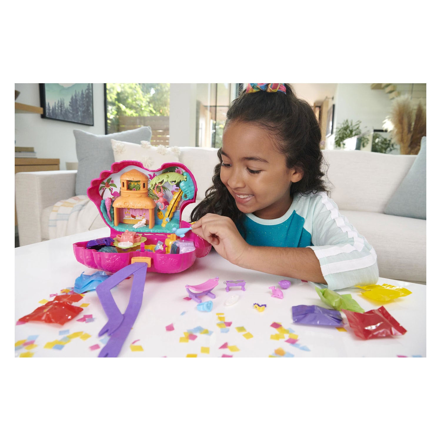 Mattel - - - Polly Pocket - Flamingo Party