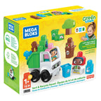 Mega Bloks Green Town Sorteeren Recyclebrigade, 25dlg.