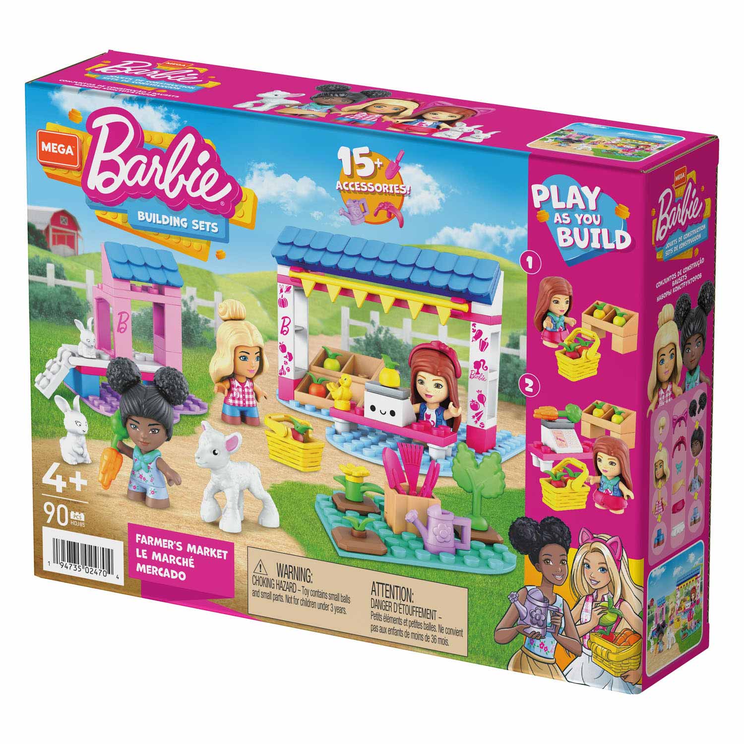 Mattel - 16 delig Mega Construx Barbie Boerenmarkt