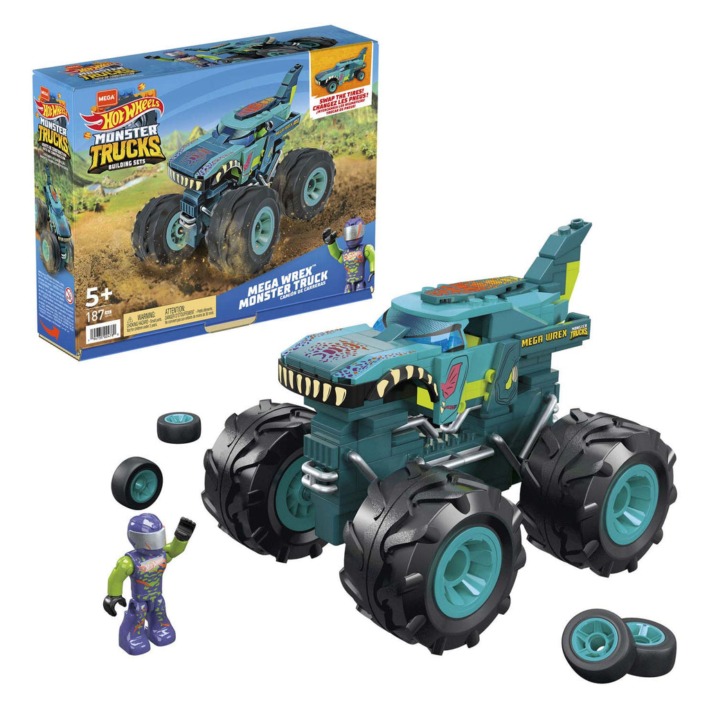 Hot wheels mega monster trucks wrecks | 2 stuks