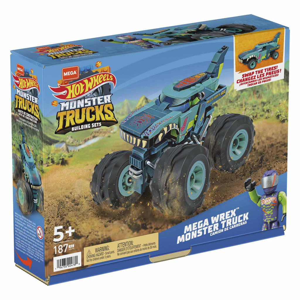 Hot wheels mega monster trucks wrecks | 2 stuks
