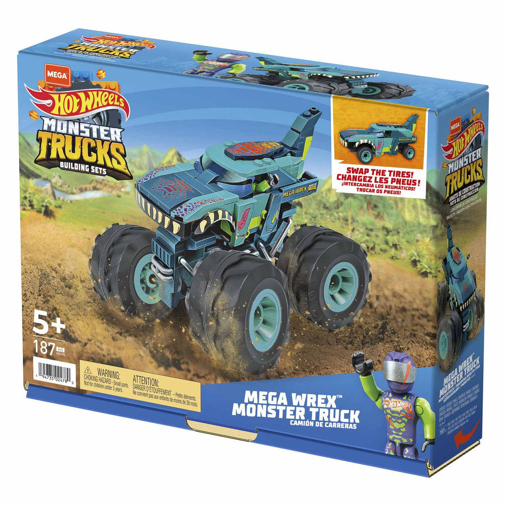Hot wheels mega monster trucks wrecks | 2 stuks