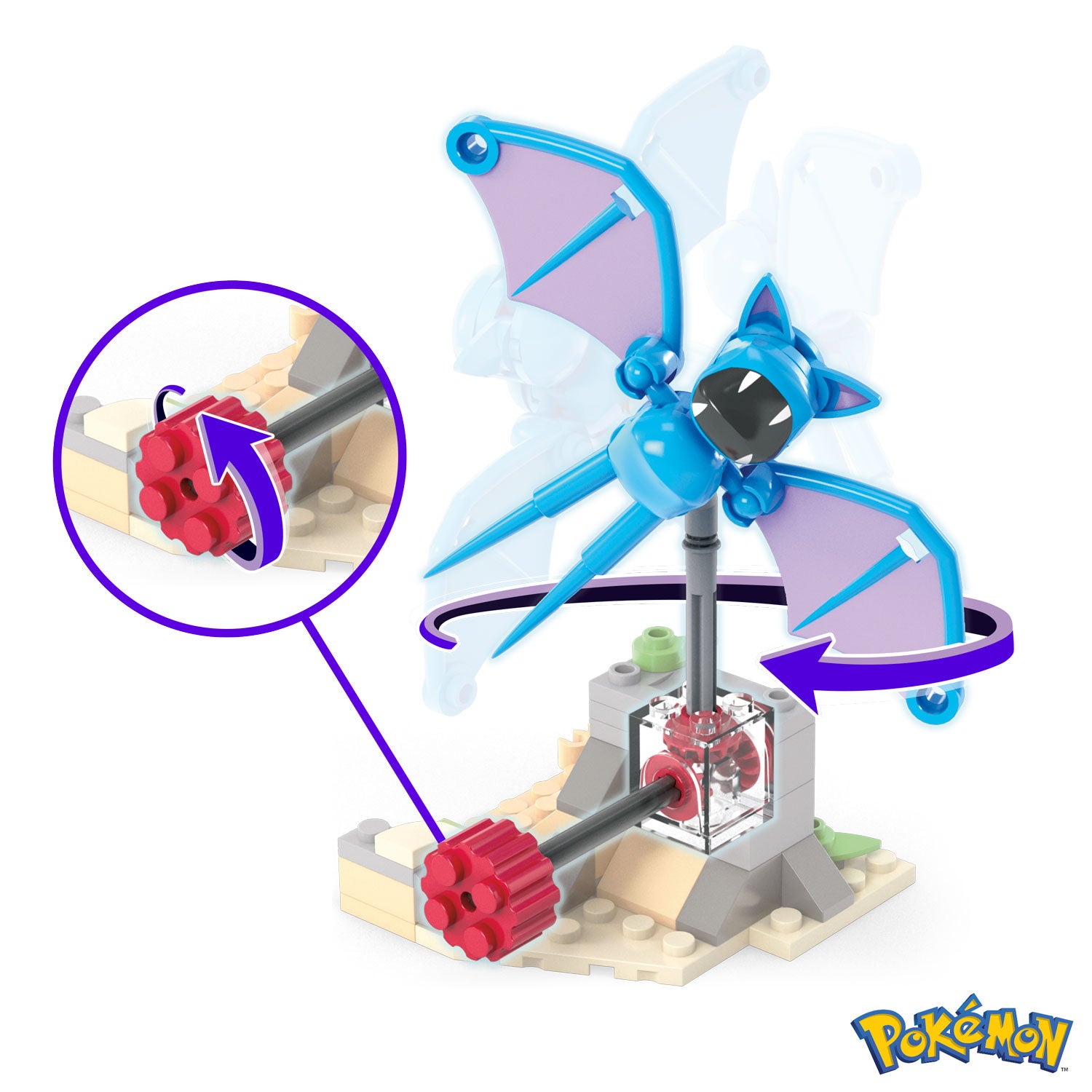 Pokemon mega bloks 61 delig | 3 stuks
