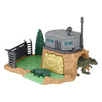 Mattel - 16 delig Jurassic World Minis set Giant Dino Rampage Speelset