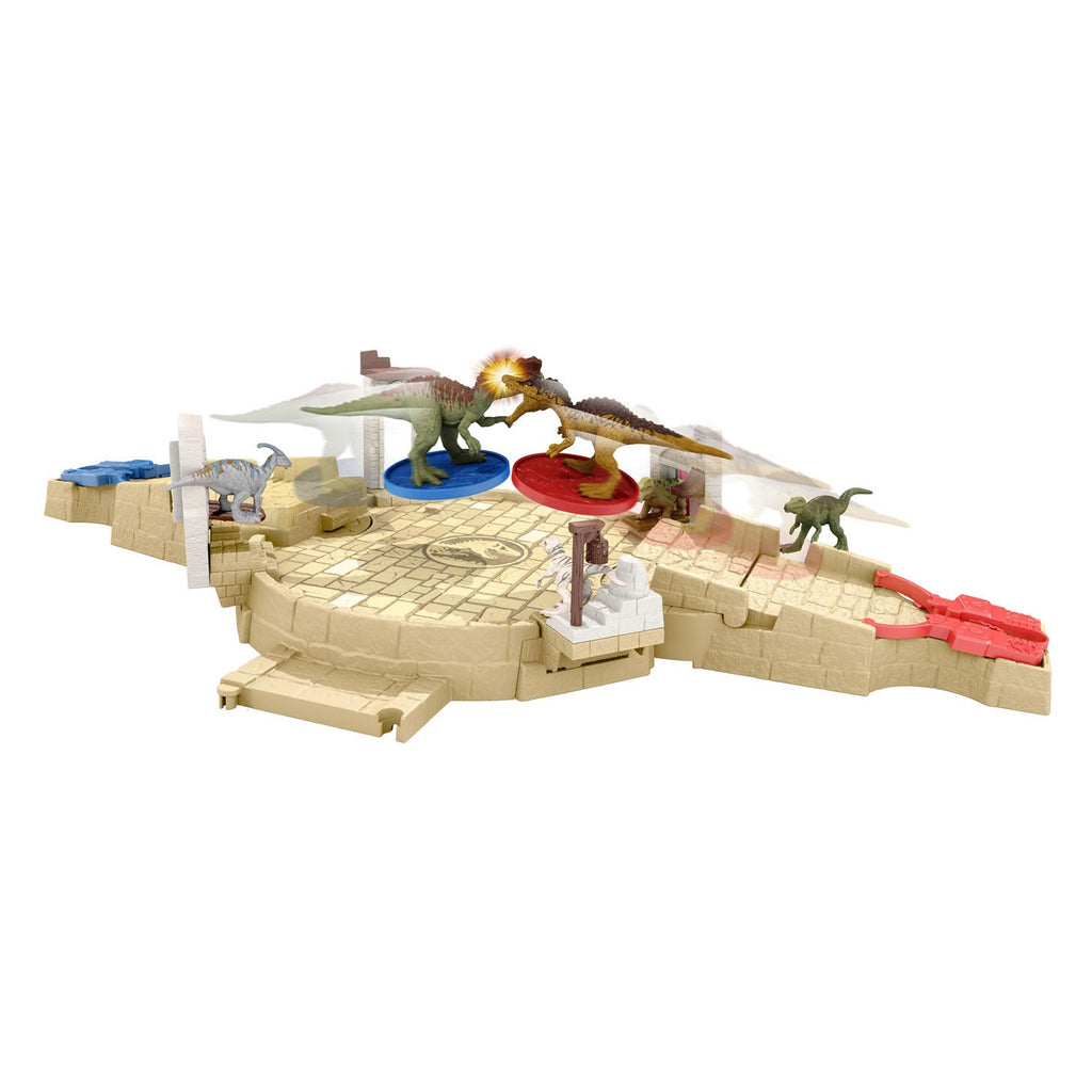 Mattel Jurassic World Gevechtsarena Mini Speelset