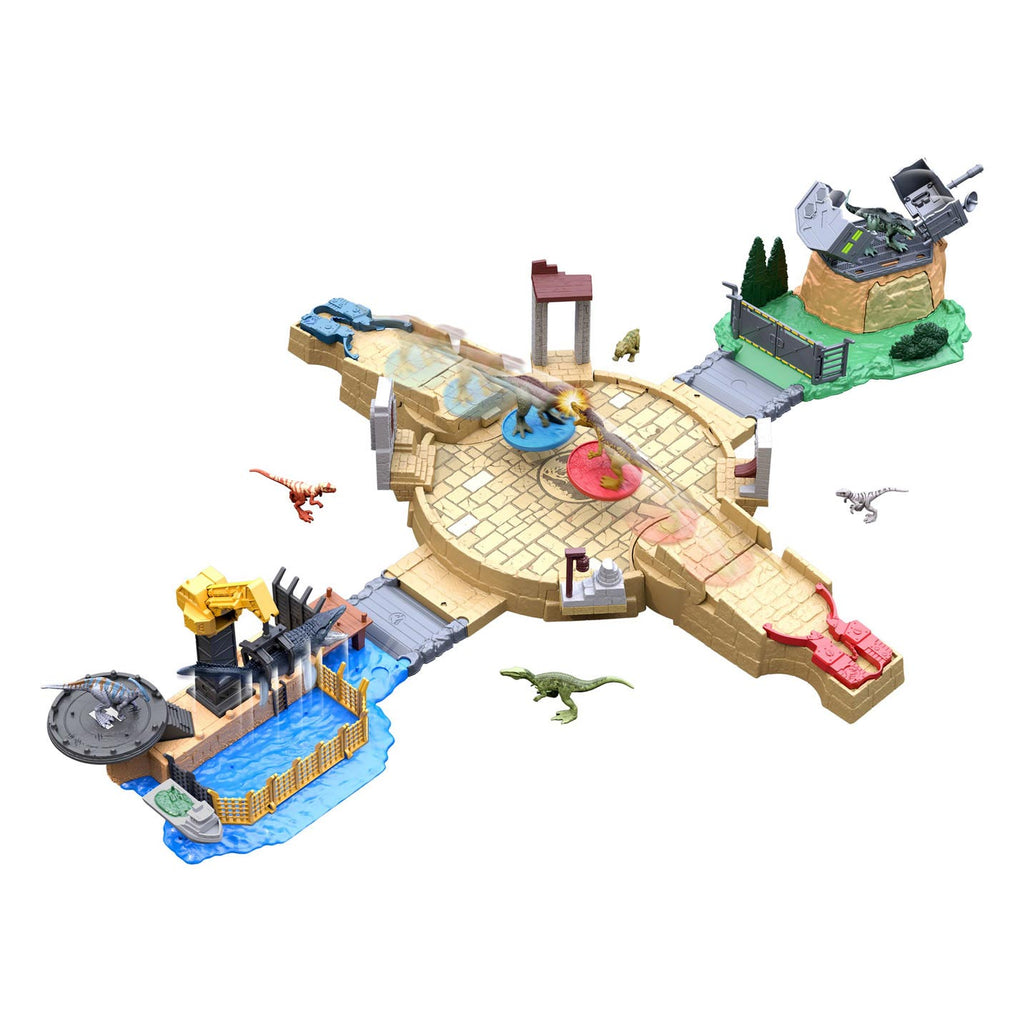 Mattel Jurassic World Gevechtsarena Mini Speelset
