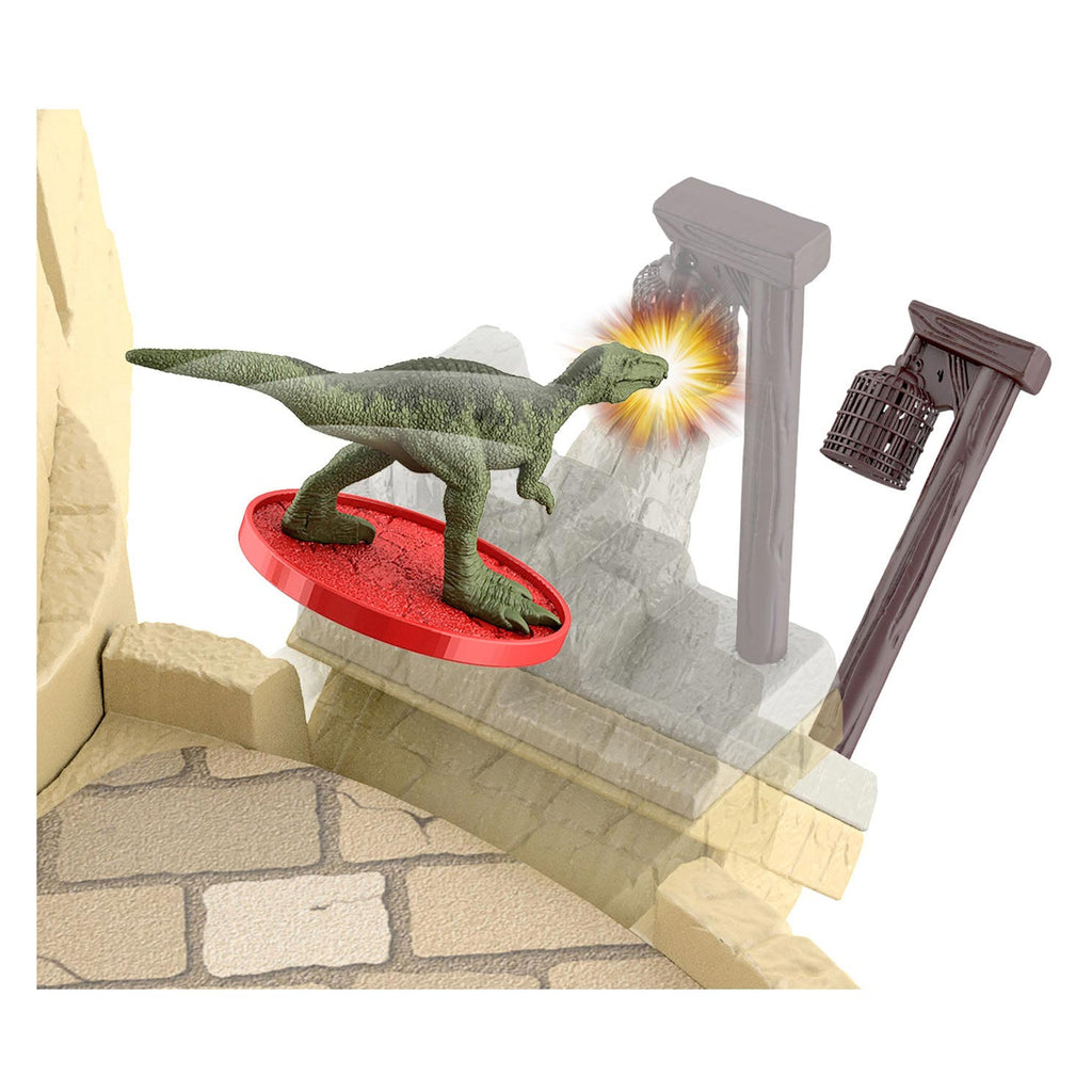 Mattel Jurassic World Gevechtsarena Mini Speelset