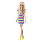 Mattel Fashionistas Pop met Gestreepte Jurk