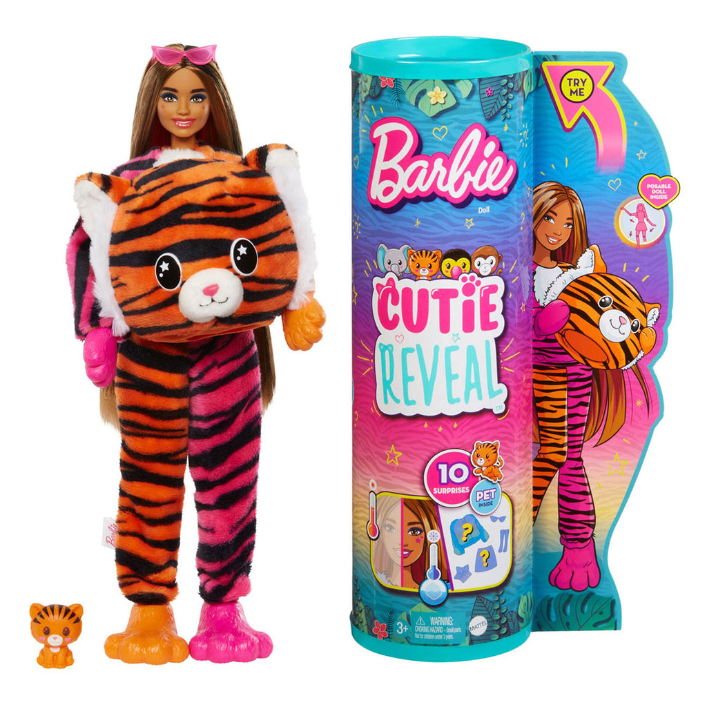 Mattel Cutie Reveal Tijger