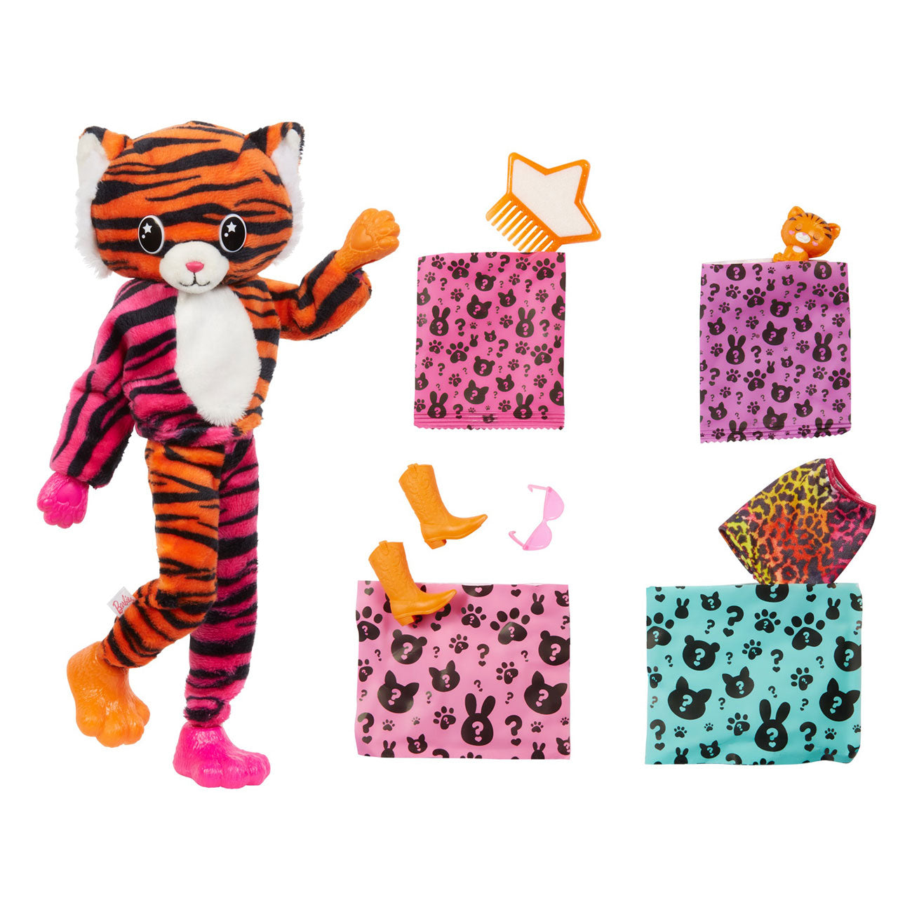 Mattel Cutie Reveal Tijger
