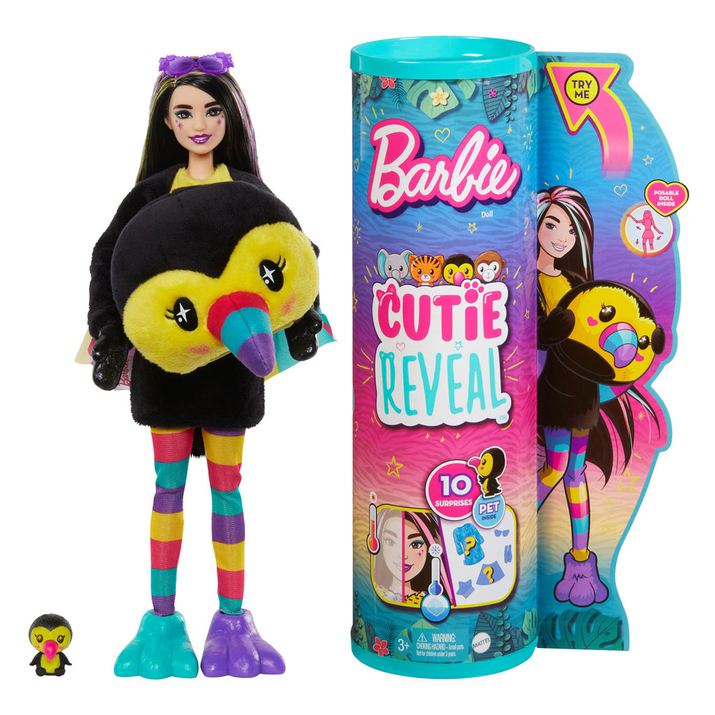 Mattel Cutie Reveal Toekan