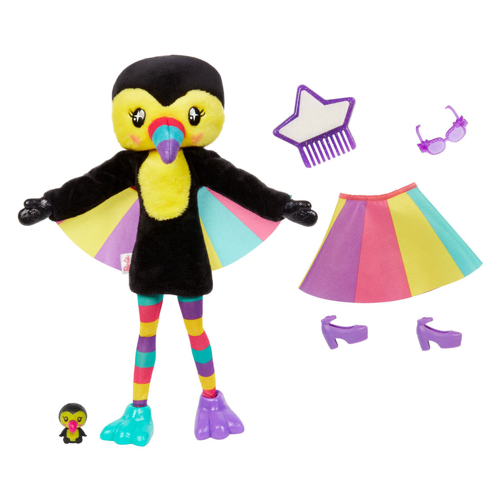 Mattel Cutie Reveal Toekan