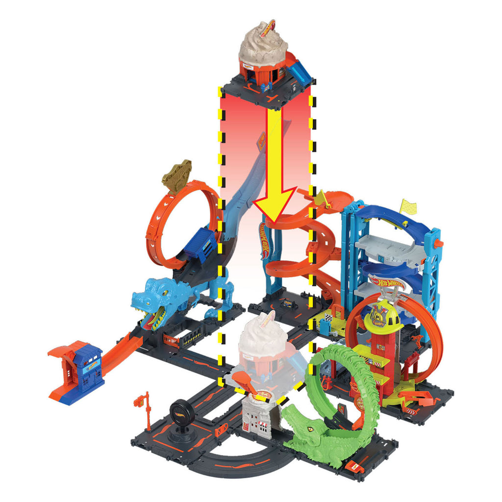 Hot Wheels City Downtown Ice Cream Shop